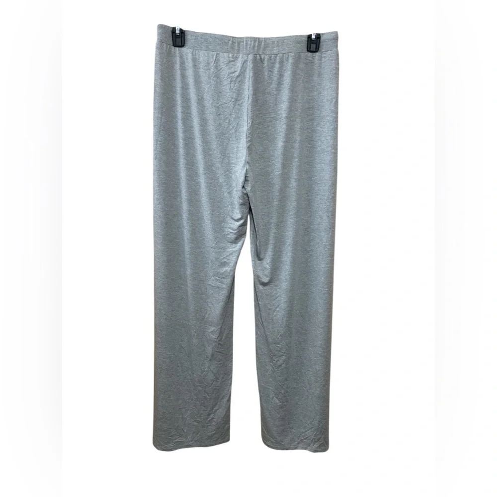 Trendy Queen Women's Gray Joggers, Elastic Waist, Flowy, Size XL.